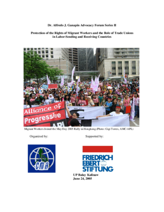 Protection of the rights of migrant workers and the role of trade unions in labor-sending and receiving countries