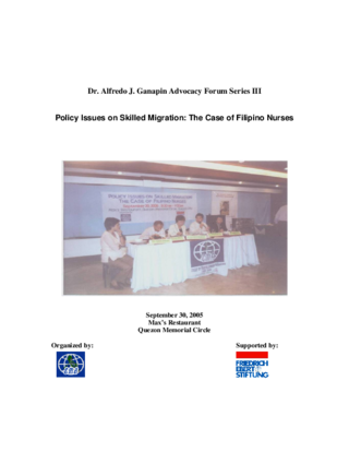 Policy issues on skilled migration